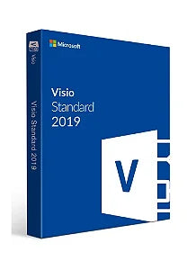 Visio Standard 2019 FPP – Licença Vitalícia + Nota Fiscal + Garantia