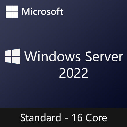 Windows Server 2022 Standard RETAIL – Licença Vitalícia + Nota Fiscal + Garantia